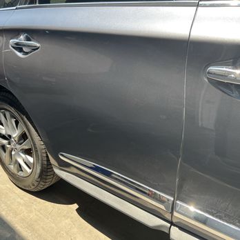Reinforced Collision Repair - Fixed a large dent and color matched the paint. Well done! - Body Shops Near Me - Pacoima, California