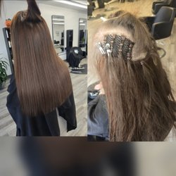 Hair by Mirikat Salon - Mesh integration extensions for my client
Hair loss solution with a seamless blend, natural volume, and flawless finish