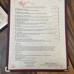 Menu Menu