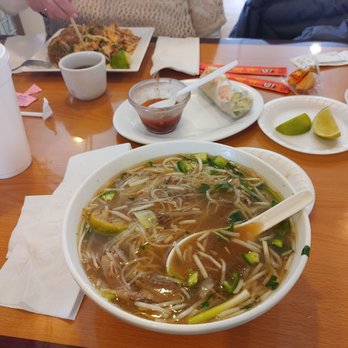 Egg Roll Number 1 - PHO soup, wrap, and rice noodle with chicken. - Vietnamese Near Me - Indianapolis, Indiana
