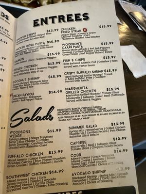 Menu photo 3 Woodson's Local Tap + Kitchen Grand Parkway Spring, TX