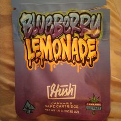 Doobie Nights - Hush -Blueberry Lemonade 1G Cartridge
