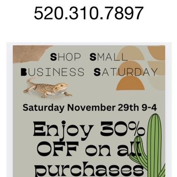 Rozet Nursery - Small Biz Saturday sale 11/29/25 - Nurseries & Gardening Near Me - Tucson, Arizona