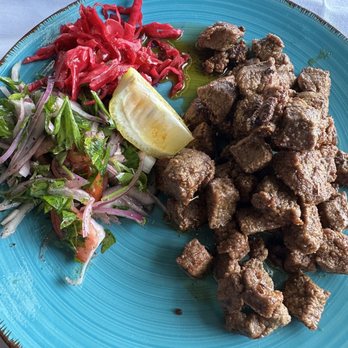 Ephesus Bistro & Grill - Fried Liver Cubes - Mediterranean Near Me - Rowlett, Texas