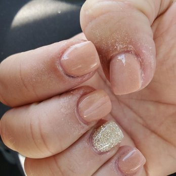 Crystal's Nails & Spa - Some sort of black stuff on my nail - Nail Salons Near Me - Lakeside, California