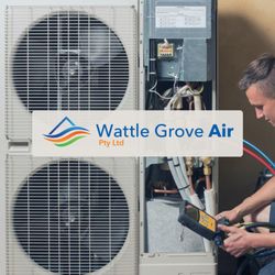 Wattle Grove Air - Wattle Grove Air Technician Servicing Air Conditioner