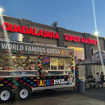 Tacos San Marcos - a food truck parked in front of a restaurant - Tacos Near Me - Tulare, California Tacos San Marcos - a food truck parked in front of a restaurant - Tacos Near Me - Tulare, California