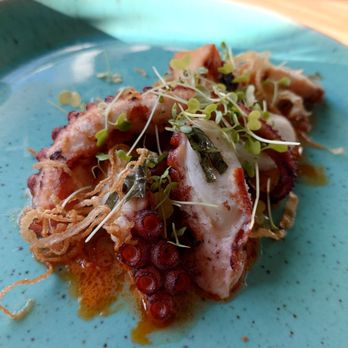 Choi's - Charred Gochujang Octopus - Wine Bars Near Me - San Diego, California