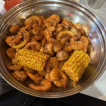 Cap't Loui - Shrimp Head Off comes with potatoes and corn - Seafood Near Me - Cupertino, California Cap't Loui - Shrimp Head Off comes with potatoes and corn - Seafood Near Me - Cupertino, California