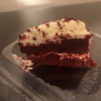 Café Tazza Delizioso - Red velvet slice with cream cheese - Breakfast & Brunch Near Me - Atlantic City Atlantic City, New Jersey