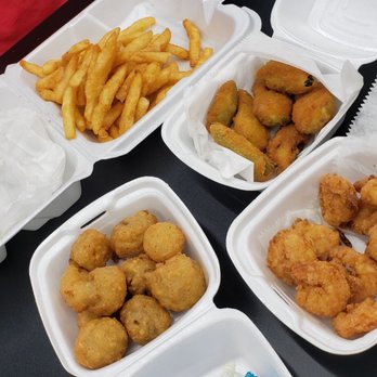 The Fish House & Grill - a variety of food items - Seafood Near Me - Radcliff, Kentucky