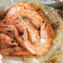 Rolling Crab - shrimp with head