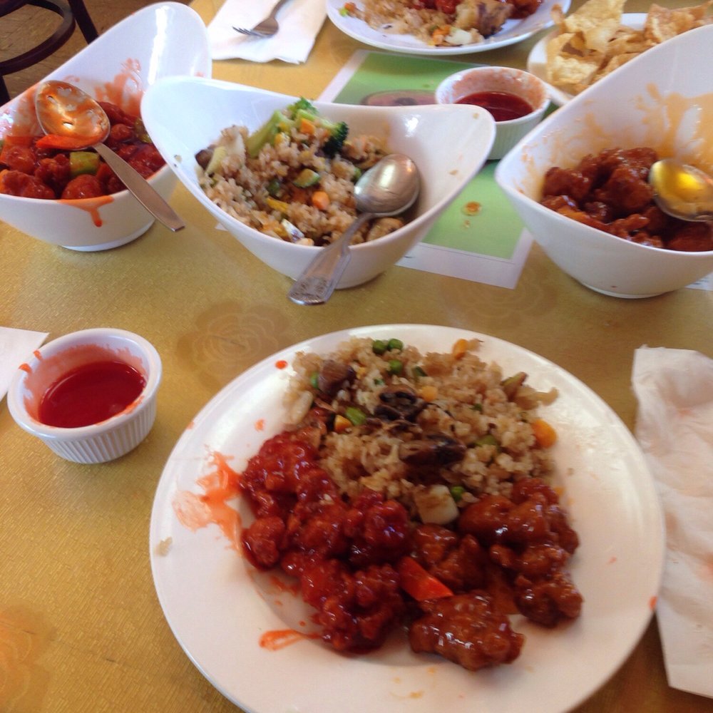 Jim's Restaurant - Hubby and I ordered the family meal. Orange chicken, sweet and sour chicken and fried rice. - Chinese Near Me - Prunedale, California Jim's Restaurant - Hubby and I ordered the family meal. Orange chicken, sweet and sour chicken and fried rice. - Chinese Near Me - Prunedale, California
