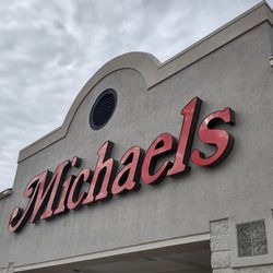Michaels - Outdoor sign.
