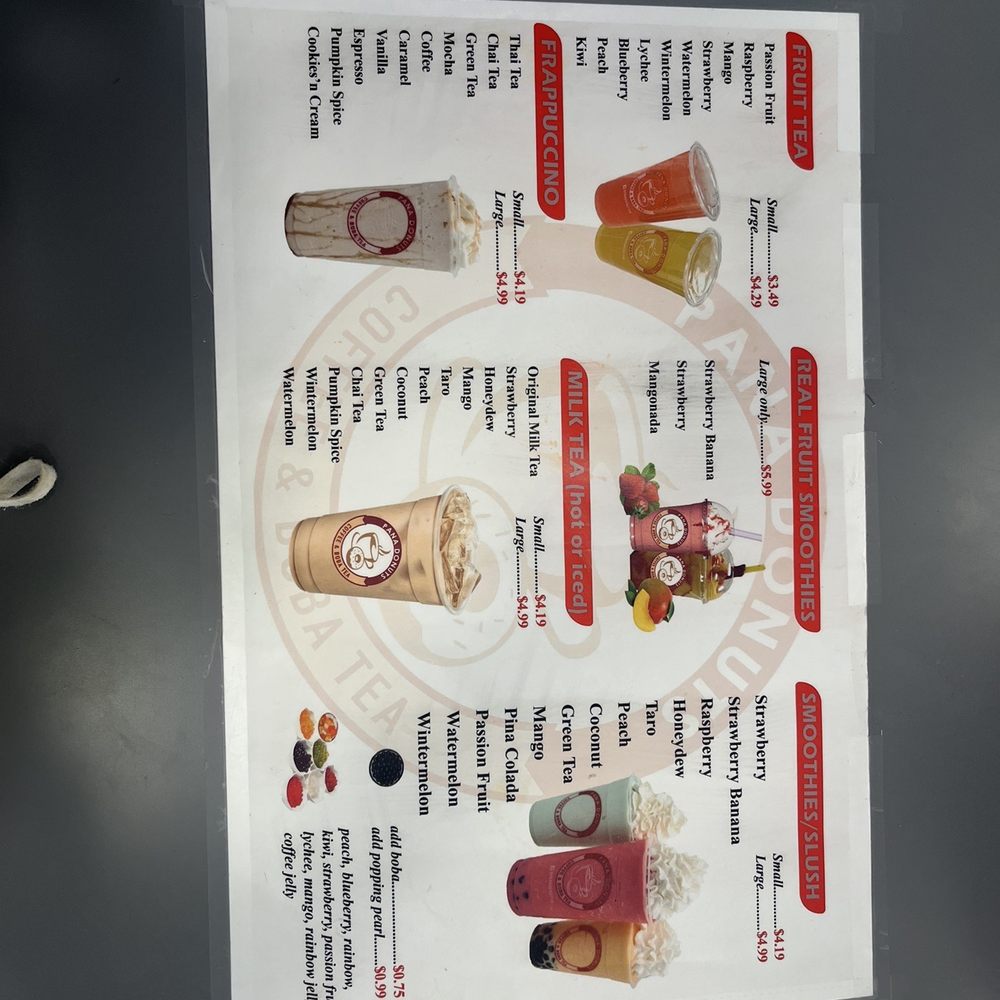 Pana Donuts - a menu for a restaurant - Breakfast & Brunch Near Me - Indianapolis, Indiana Pana Donuts - a menu for a restaurant - Breakfast & Brunch Near Me - Indianapolis, Indiana