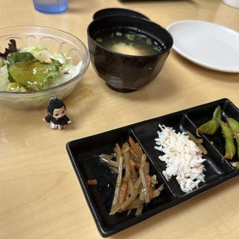 Restaurant Kunio - Sides with miso soup - Japanese Near Me - Waipahu, Hawaii Restaurant Kunio - Sides with miso soup - Japanese Near Me - Waipahu, Hawaii
