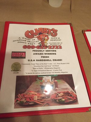 Menu photo 7 Crabby's Mays Landing, NJ Menu photo 7 Crabby's Mays Landing, NJ