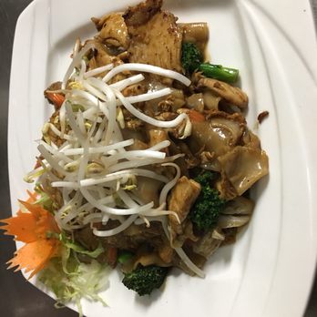 Crazy Thai Restaurant - One of popular dish we called drunken noodle - Thai Near Me - Beaver Falls, Pennsylvania Crazy Thai Restaurant - One of popular dish we called drunken noodle - Thai Near Me - Beaver Falls, Pennsylvania