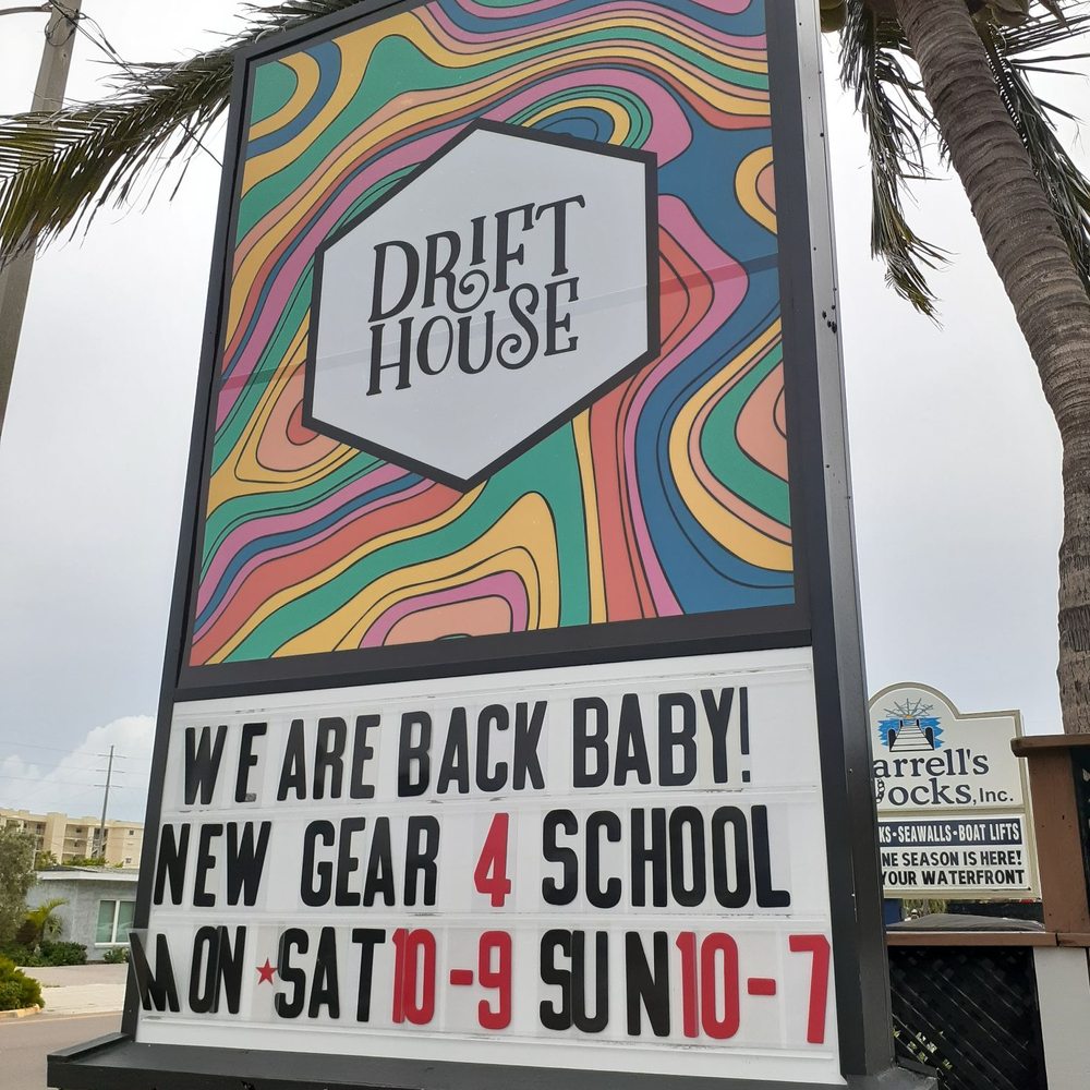 Drift House - Outside - Men's Clothing Near Me - Cocoa Beach, Florida Drift House - Outside - Men's Clothing Near Me - Cocoa Beach, Florida
