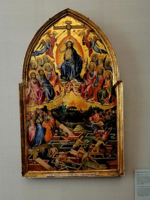 Photo of Alte Pinakothek - Monaco di Baviera, BY, DE. "The Last Judgement " By Gherardo Starnina. 1396-1401