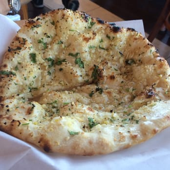 Chaat Cafe - Dublin - Garlic naan bread comes with the chicken entree - Indian Near Me - Dublin, California Chaat Cafe - Dublin - Garlic naan bread comes with the chicken entree - Indian Near Me - Dublin, California