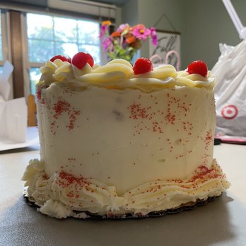 Wheatfields Eatery and Bakery - Lop sided cake. - American Near Me - Omaha, Nebraska