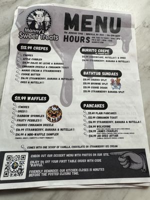 Menu photo 7 Manny's Sweet Treats Mineola, NY Menu photo 7 Manny's Sweet Treats Mineola, NY