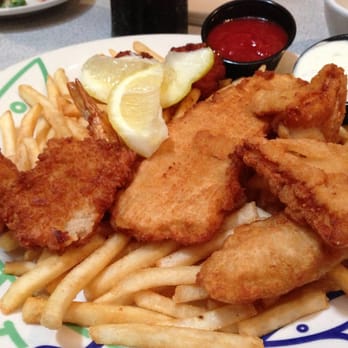 The Lobster Trap - Blah... Seafood sampler...why does my shrimp taste fishy $15 - Seafood Near Me - Avalon, California The Lobster Trap - Blah... Seafood sampler...why does my shrimp taste fishy $15 - Seafood Near Me - Avalon, California