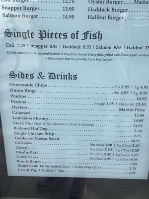 Menu photo 2 Cockney Kings Fish & Chips Vancouver, BC Menu photo 2 Cockney Kings Fish & Chips Vancouver, BC