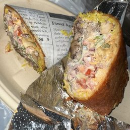 Musakhan burrito