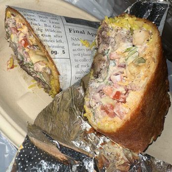 Halal Papi - Musakhan burrito - Halal Near Me - Allen, Texas