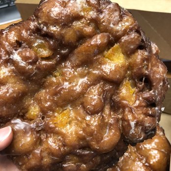 Donut Boy - Peach fritter- delicious and as big as your head! - Donuts Near Me - Salt Lake City, Utah Donut Boy - Peach fritter- delicious and as big as your head! - Donuts Near Me - Salt Lake City, Utah