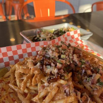 Tim's Avenue - Pork Belly Fries and the Bulgogi Tacos - Asian Fusion Near Me - Anaheim, California