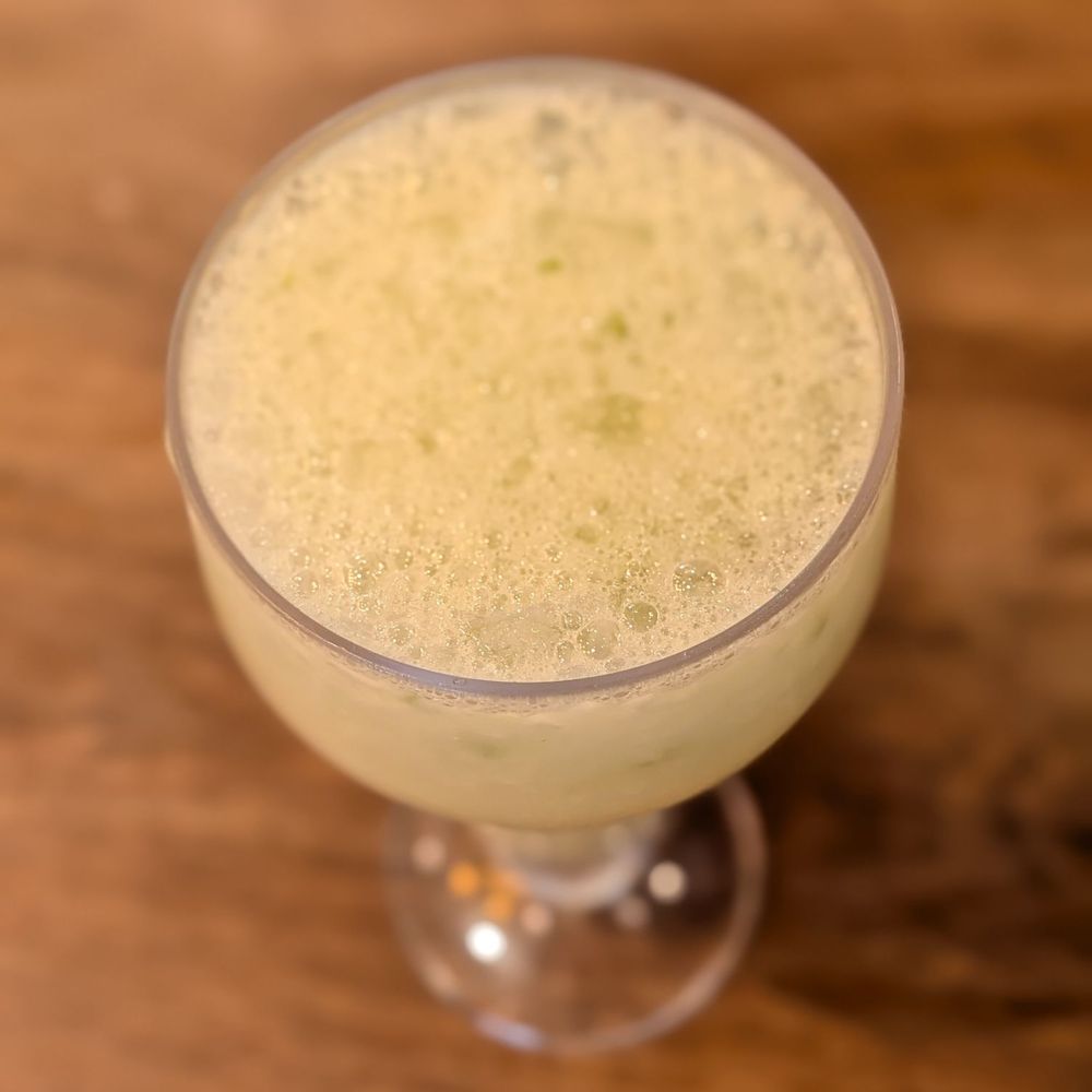 Linh Anh - Top view of my squeezed lime drink with ice - Vietnamese Near Me - Unionville, Ontario
