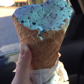 Peaches and Cream - Giant waffle cone with homemade blueberry ice cream! - Fruits & Veggies Near Me - Wadesboro, North Carolina Peaches and Cream - Giant waffle cone with homemade blueberry ice cream! - Fruits & Veggies Near Me - Wadesboro, North Carolina