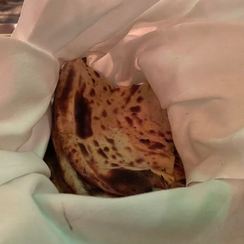 Kiran's - Naan that comes with the meal - Indian Near Me - Houston, Texas