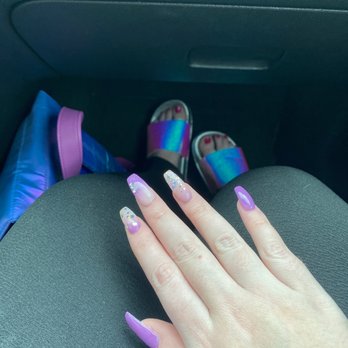 Nail Center - This a full set an pedicure - Nail Salons Near Me - Roanoke, Virginia