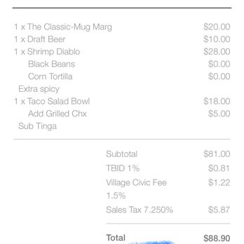 Tremigo Mexican Kitchen & Tequila Bar - Digital receipt after payment - Mexican Near Me - Olympic Valley, California Tremigo Mexican Kitchen & Tequila Bar - Digital receipt after payment - Mexican Near Me - Olympic Valley, California