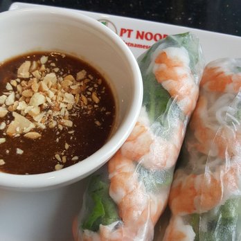PT Pho Express - Shrimp spring rolls ... Lite and refreshing and the peanut reuse is amazing - Vietnamese Near Me - Avondale, Arizona PT Pho Express - Shrimp spring rolls ... Lite and refreshing and the peanut reuse is amazing - Vietnamese Near Me - Avondale, Arizona