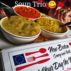 New Boston Coney & Grill - Try them all, three house made Soups everyday. Outrageous Delicious WOWED