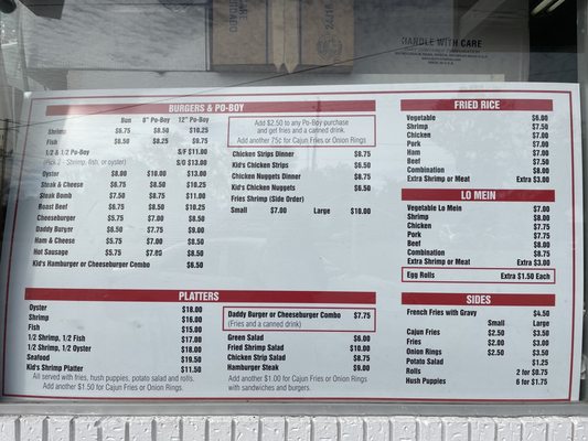 Menu photo 5 Ben's Deli Gulfport, MS