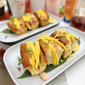 TAO Beach - Lobster Roll ($34) -- mango, thai mayo, cabbage - Swimming Pools Near Me - Las Vegas, Nevada