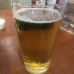 Peak Pilsner draft beer
