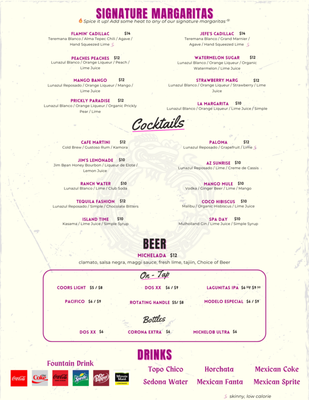 Menu photo 5 Jefe's Cantina + Cocina Chandler, AZ