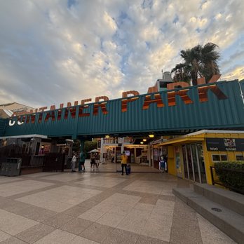 Downtown Container Park - One way in, one way out - Shopping Centers Near Me - Las Vegas, Nevada Downtown Container Park - One way in, one way out - Shopping Centers Near Me - Las Vegas, Nevada