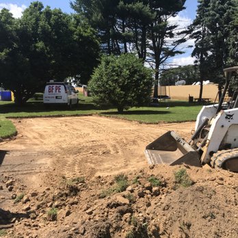 MimNa Ex - Cutting in a driveway extension - Excavation Services Near Me