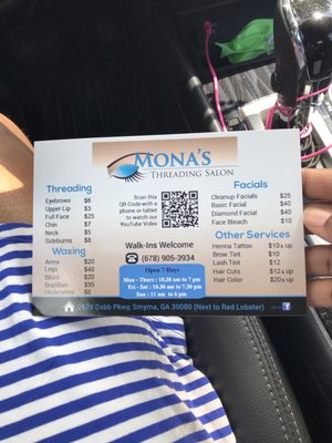 Mona S Threading And Salon 2629 Cobb Pkwy Se Smyrna Ga Hair Salons Mapquest Mona S Threading And Salon 2629 Cobb Pkwy Se Smyrna Ga Hair Salons Mapquest