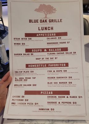 Menu photo 6 Blue Oak Grille Friant, CA Menu photo 6 Blue Oak Grille Friant, CA