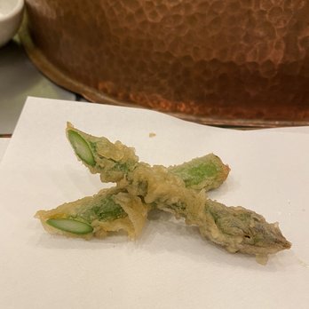 Tempura Endo - Tempura asparagus - Japanese Near Me - Beverly Hills, California Tempura Endo - Tempura asparagus - Japanese Near Me - Beverly Hills, California