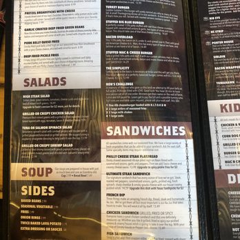 Raging Bull Steakhouse - Menu - Steakhouses Near Me - Warrensburg, Missouri